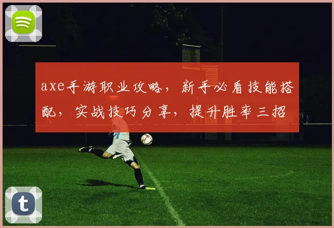 axe手游职业攻略，新手必看技能搭配，实战技巧分享，提升胜率三招大揭秘，告别菜鸟